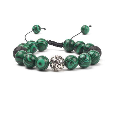 Natural African Turquoise,Malachite POWER Stone bracelet